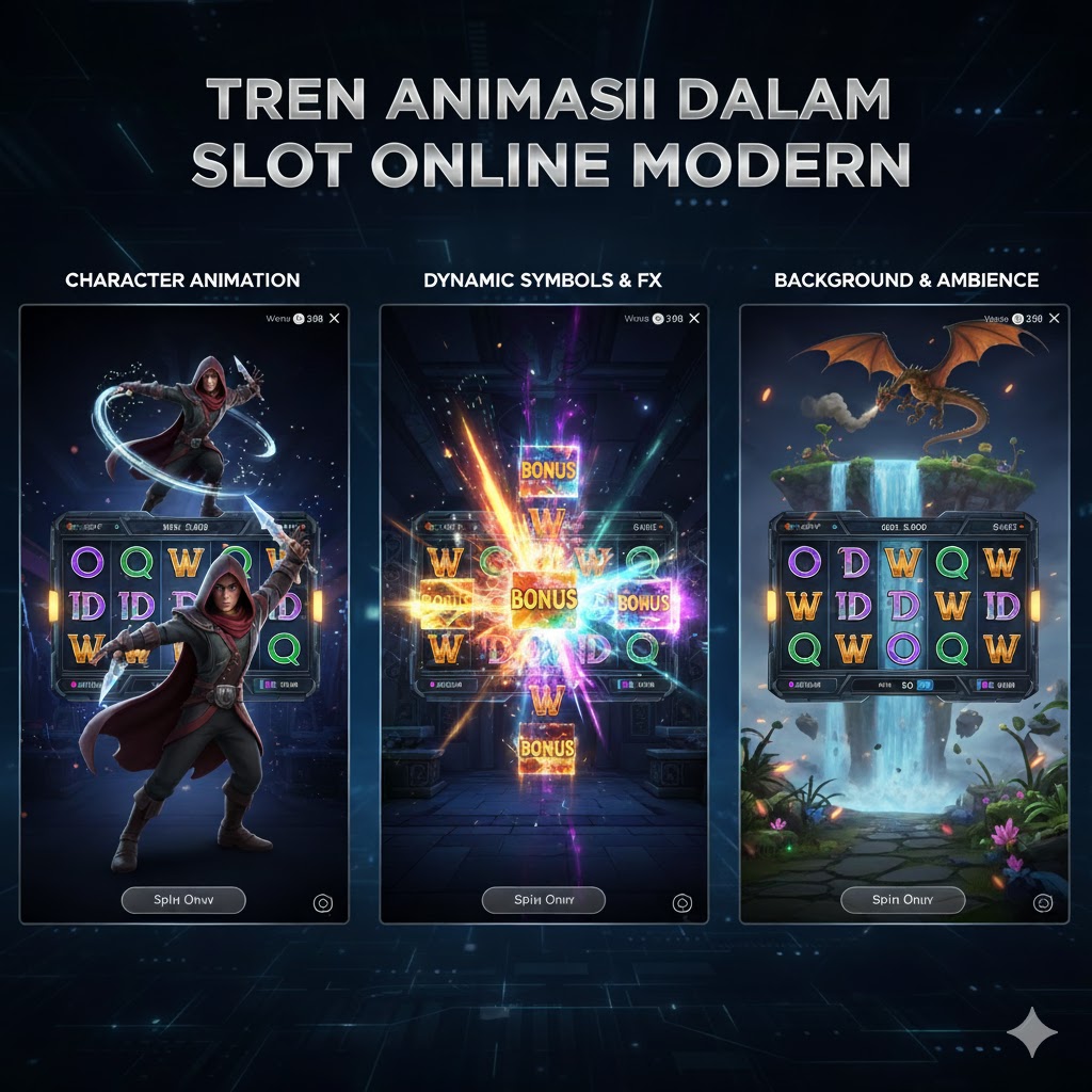 Tren Animasi dalam Slot Online Modern